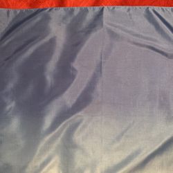 Vintage Blue Umbre Polyester Scarf