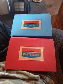Old-school battleship bored game.