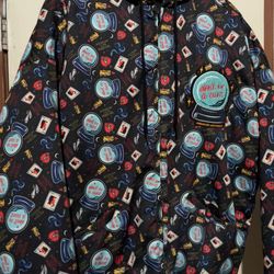 A holes Live Forever Puffer Jacket
