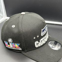 Seattle Seahawks 2025 NFC Champions Locker Room Trophy Snapback 9FIFTY Hat ✅