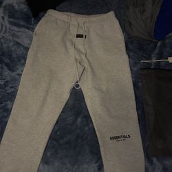 Essentials cuffed sweats swipe up for more info