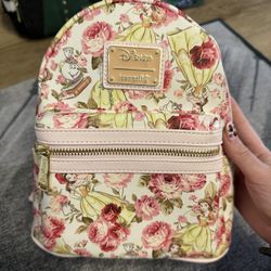 Floral Sketch Belle Beauty and The Beast Loungefly