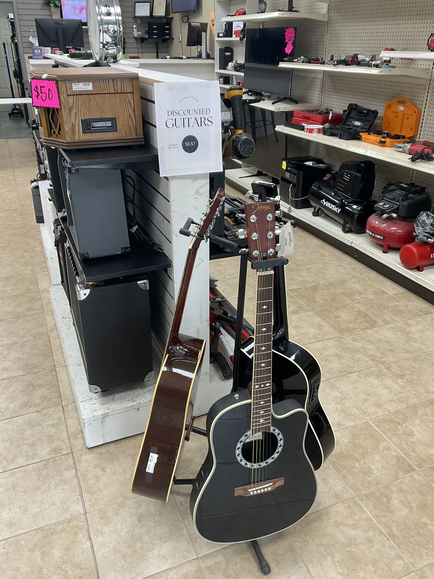 Discount acoustic guitars