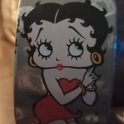 2002 Betty Boop Tin Box Purse Carry Case The Tin Box Company