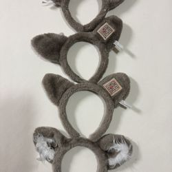 4 GREAT WOLF LODGE RESORT KIDS PLUSH EARS