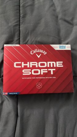 Callaway Chrome Soft Triple Track Golf Balls