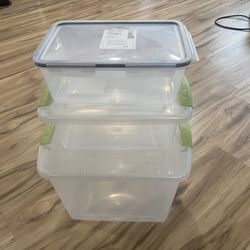 3 Storage Containers