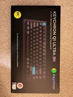 NEW Keychron Q1 Ultra 8K Wireless Mechanical Keyboard – Complete