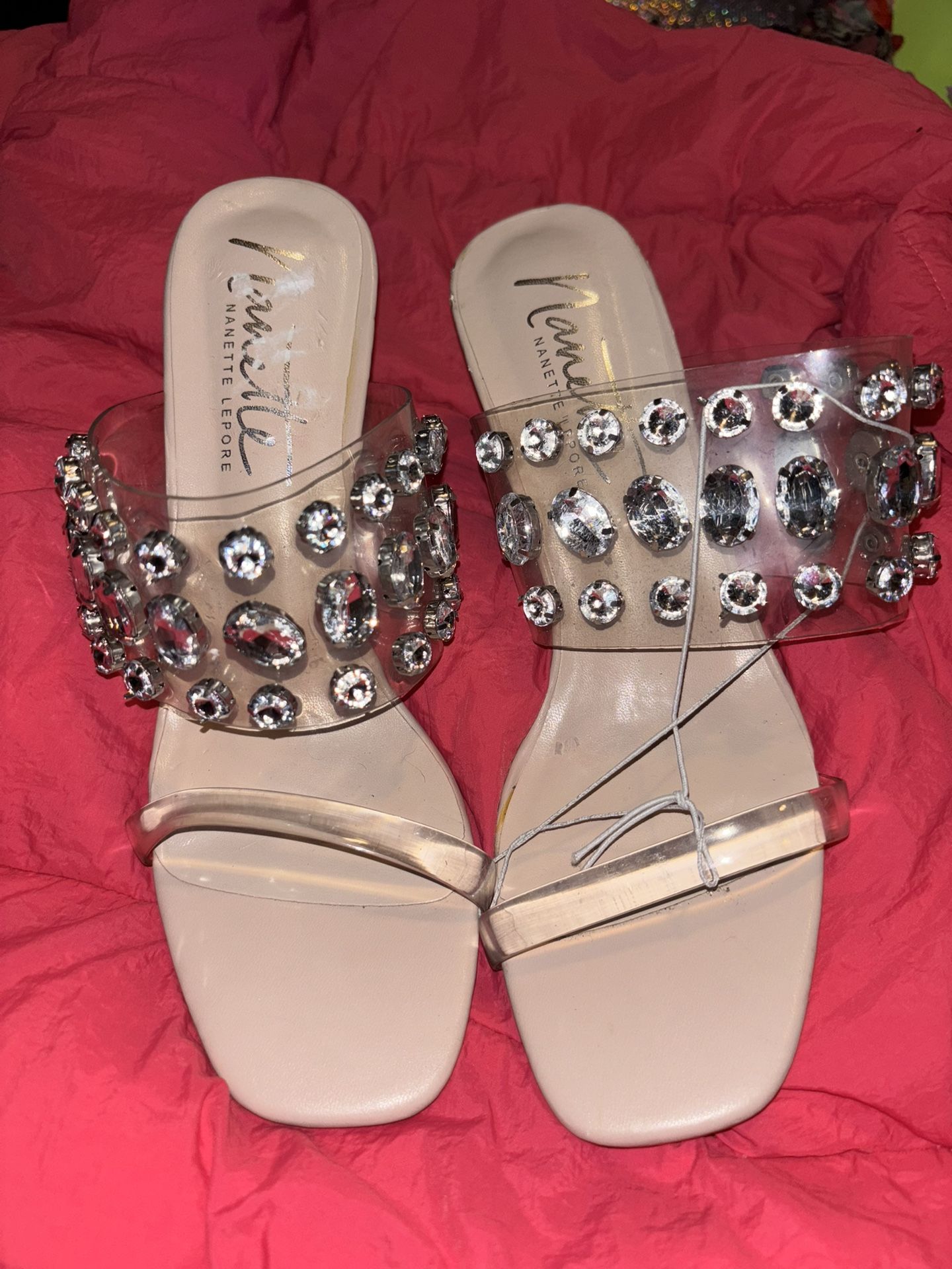 Rhinestone Heels