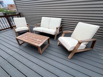 4 Piece Patio Furniture Set