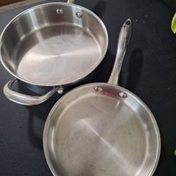 Set Of 2 Kenmore Frying Pans