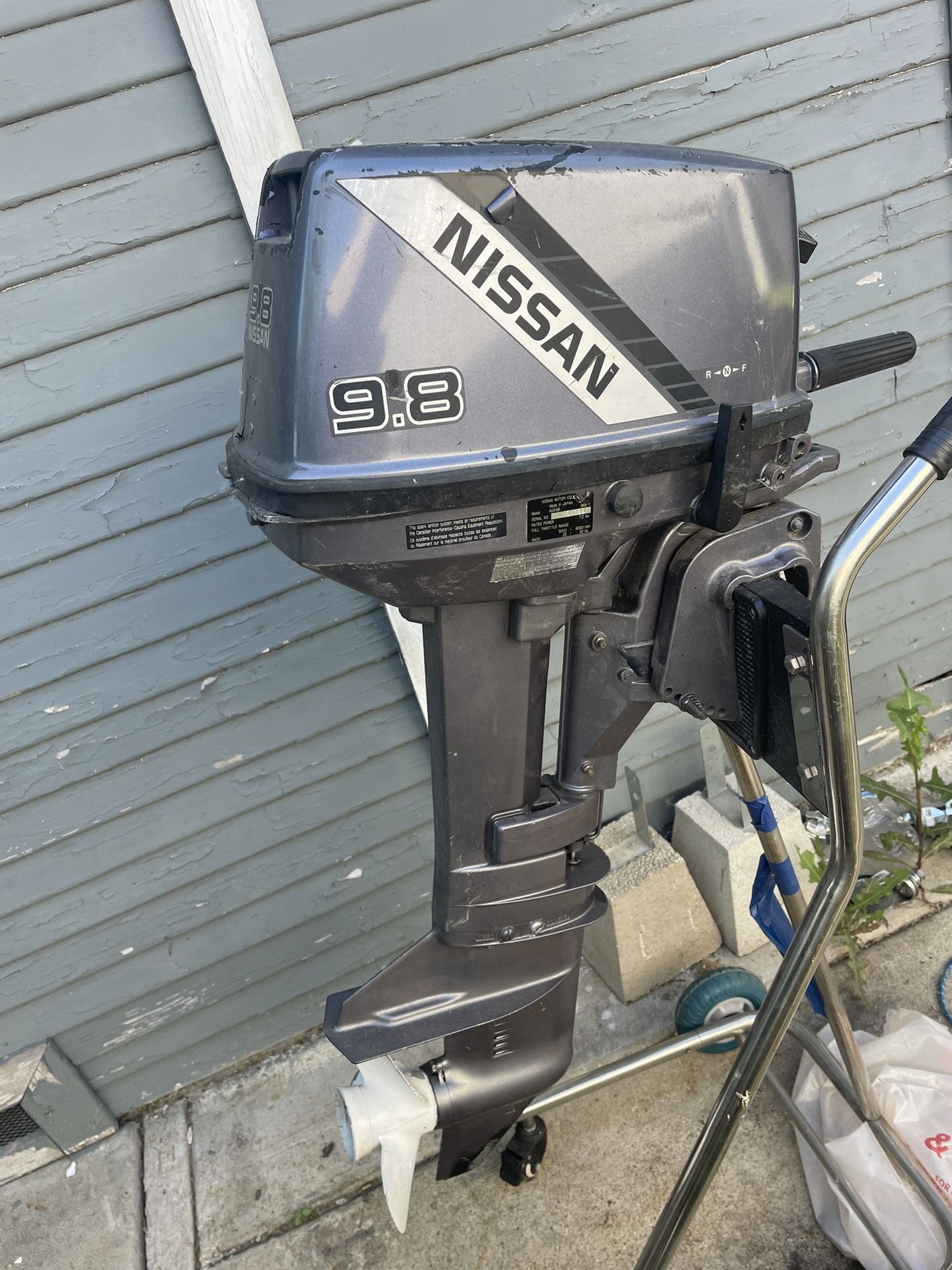 Nissan Outboard 9.8hp