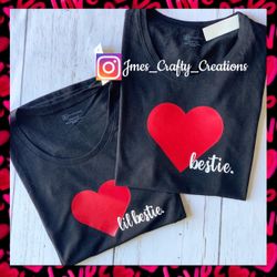 Mommy And Me Tees (large And Medium )