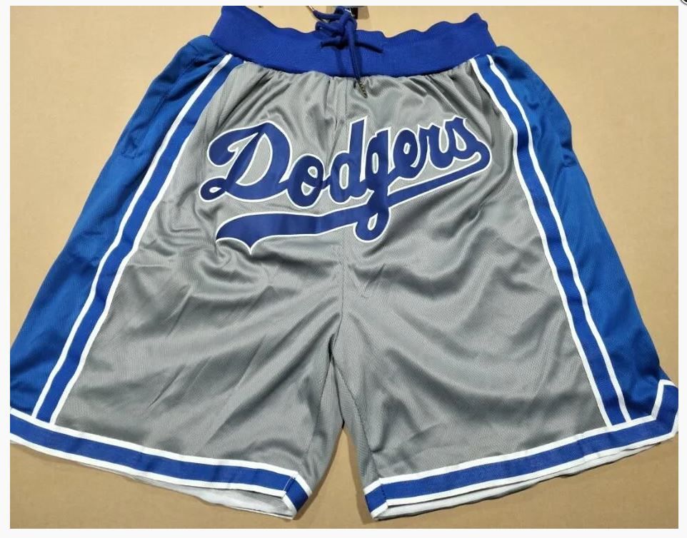 Los Angeles Dodgers Blue MLB Shorts for sale