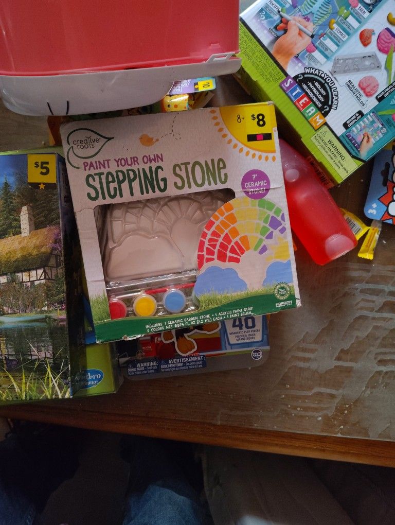 Paint Your Own Steps Childrens Ceramic Stone