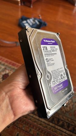 tle: Western Digital WD Purple 2TB Surveillance Hard Drive – New
