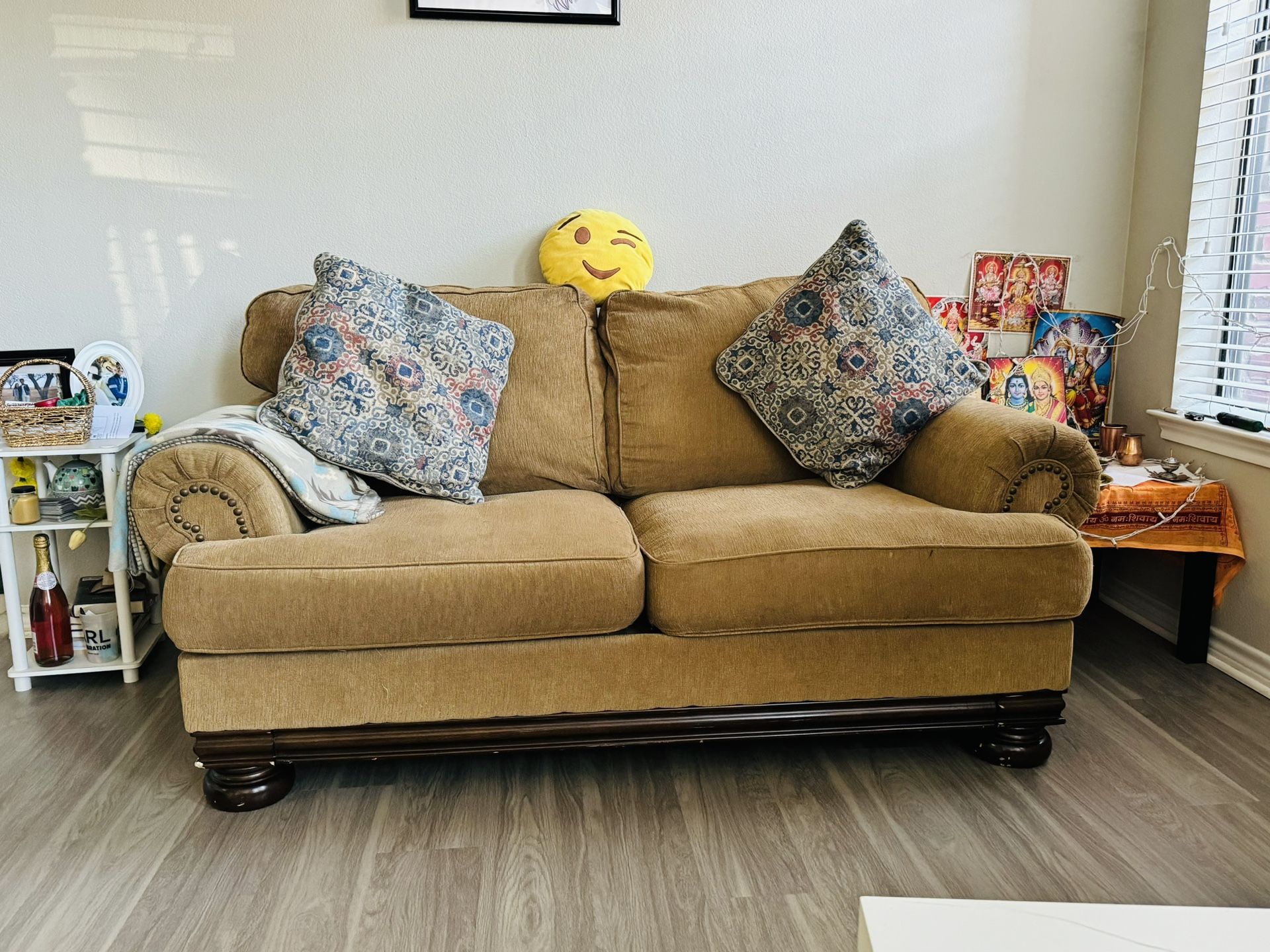 Vey Comfortable Couch / Sofa and a Love Seat