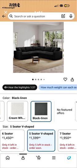 Sofa for sale