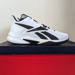 Reebok More Buckets Black White Basketball Sneakers GY5462 Men’s Size 10.5 Shoes