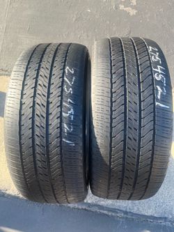 275-45-21 Bridgestone pair ๐ฅ๐ฅ๐ฅ๐ฅ