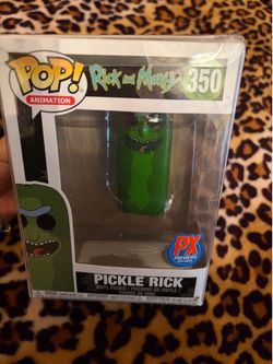 Collectible Pickle Rick Funko Pop