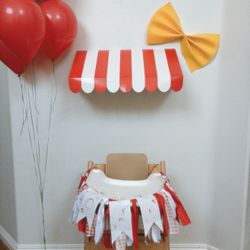 6 Giant Bow tie Pasta For Party Decoration - Italian Theme 