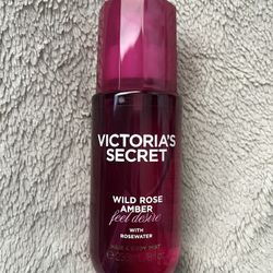 Wild Rose Amber Perfume Fragrance Mist