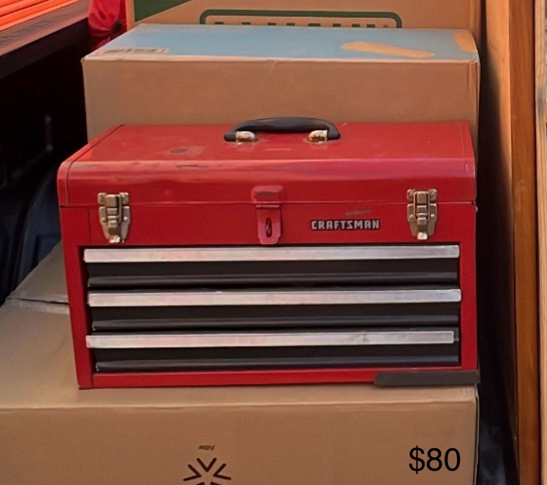 Craftsman Three Drawer Toolbox