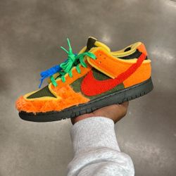 Nike X CPFM Dunk Orange Sz 10