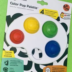 6+MTHS⚫️⭕️🍼🟢⚫️🎉🎨🟡🟢🔵✨BABY EINSTEIN COLOR POP PALETTE🎨 EDUCATIONAL TOY⚫️⭕️🎨🟢🔵⚫️🪩🍄✨