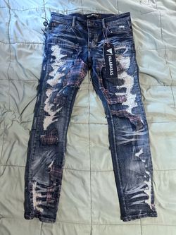 Valabasas Distressed Skinny Jeans size 34