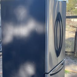 Stainless steel French refrigerator