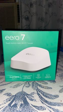 eero 7 dual band mesh wi-fi 7 router