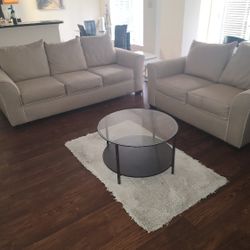 Sofa With Love Seat & Coffee Table 