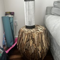 HANDCRAFTED END TABLE