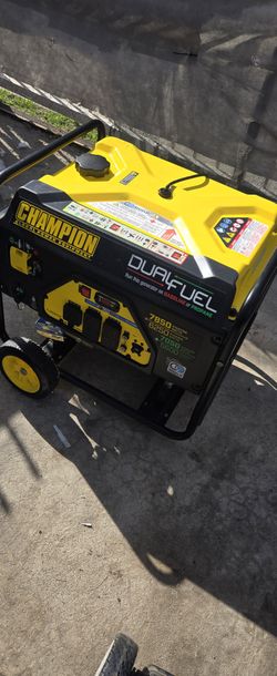 Generador Champion Gasolina Y Propano 7850 Power 