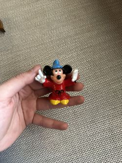 Vintage Sorcerer Mickey Mouse figurine from Disney