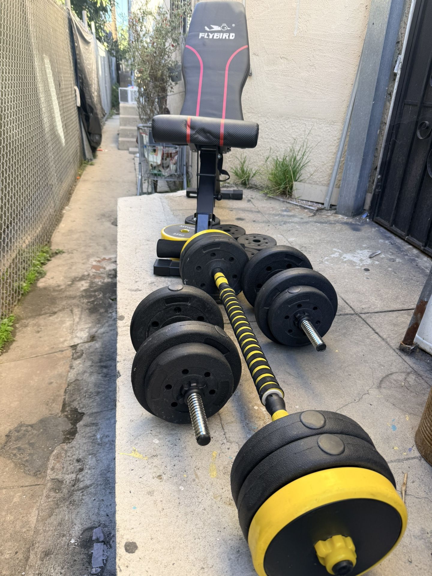 GYM WEIGHT SET