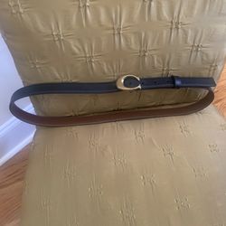 Coach Leather Belt