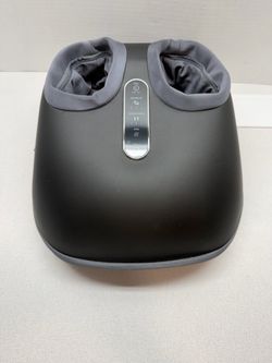 Neuksso Shiatsu Foot Massager Machine with Soothing Heat - Gray.