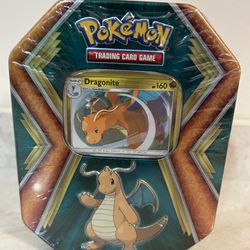 Pokemon Dragonite Dragon Tin Factory Sealed