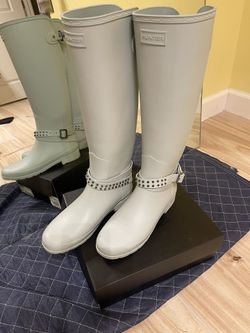 Sz 8 Hunter Rain Boots