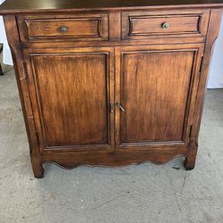 Low Buffet Cabinet Solid Wood 