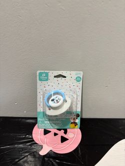 NEW Disney Baby Mickey Mouse Pacifier with Cover Newborn baby boy