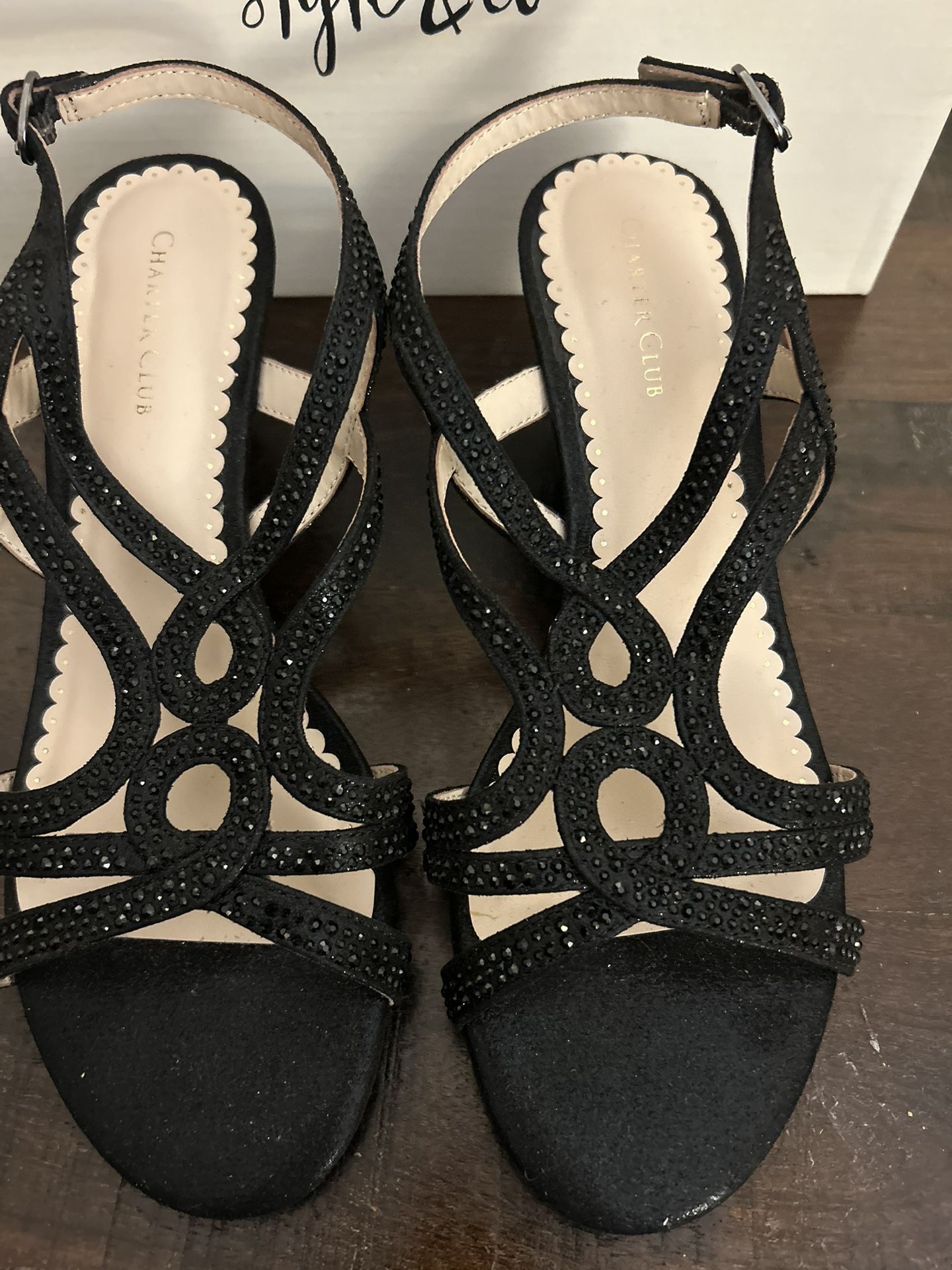 Black Dressy Sandals