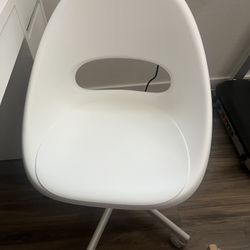 Chair Size Medium Color White Brand IKEA
