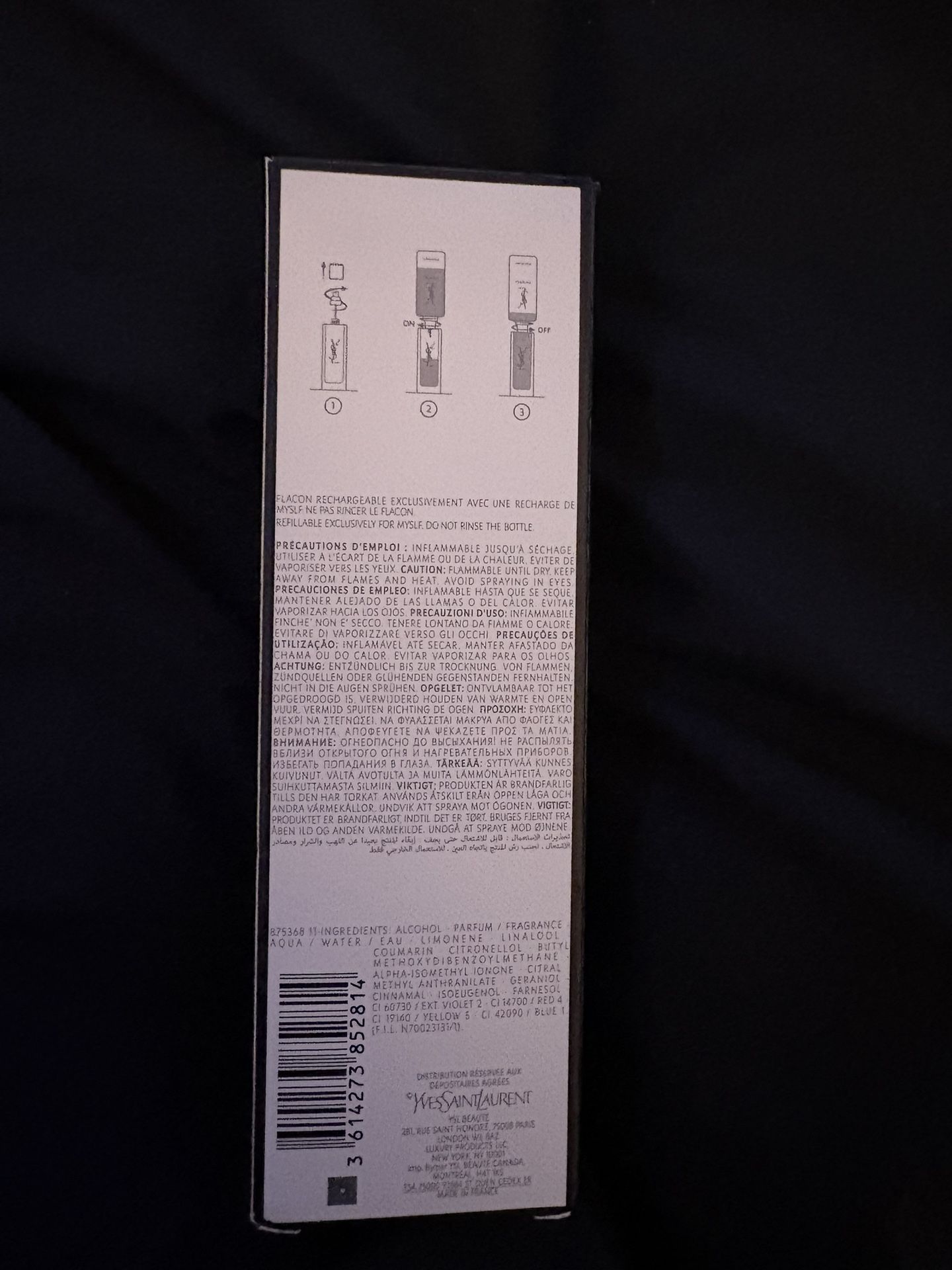 YSL MYSLF Eau de Parfum 3.4oz (Like New, Retail $165)