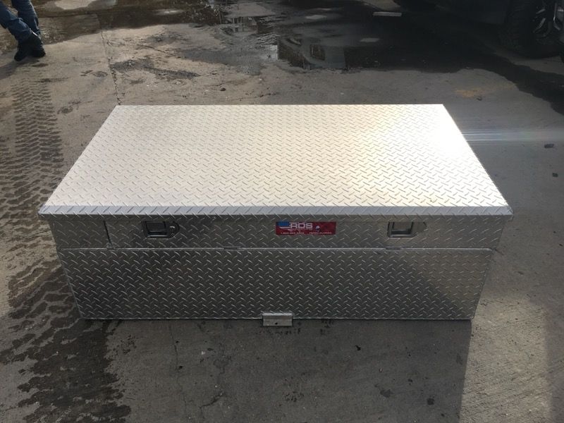 RDS Aluminum Auxiliary Fuel Tank ToolBox Combo 91 Gallon Diesel