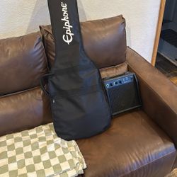 Epiphone Les Paul Electric Guitar Player Pack Ebony