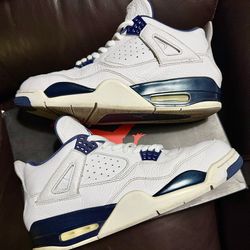 Nice 👍  !! 2015 Air Jordan 4 Retro ' Columbia ' size 10 !